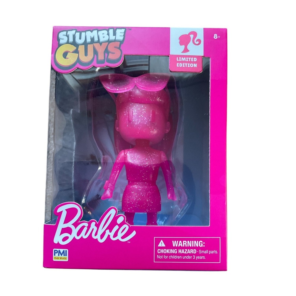 Stumble Guys Barbie Collectible Toy Action Figure - Sparkle Barbie